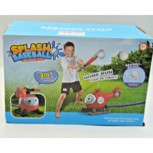 Splash Baseball Water‎ Toy Set – 2-in-1 Summer Spray Baseball Game